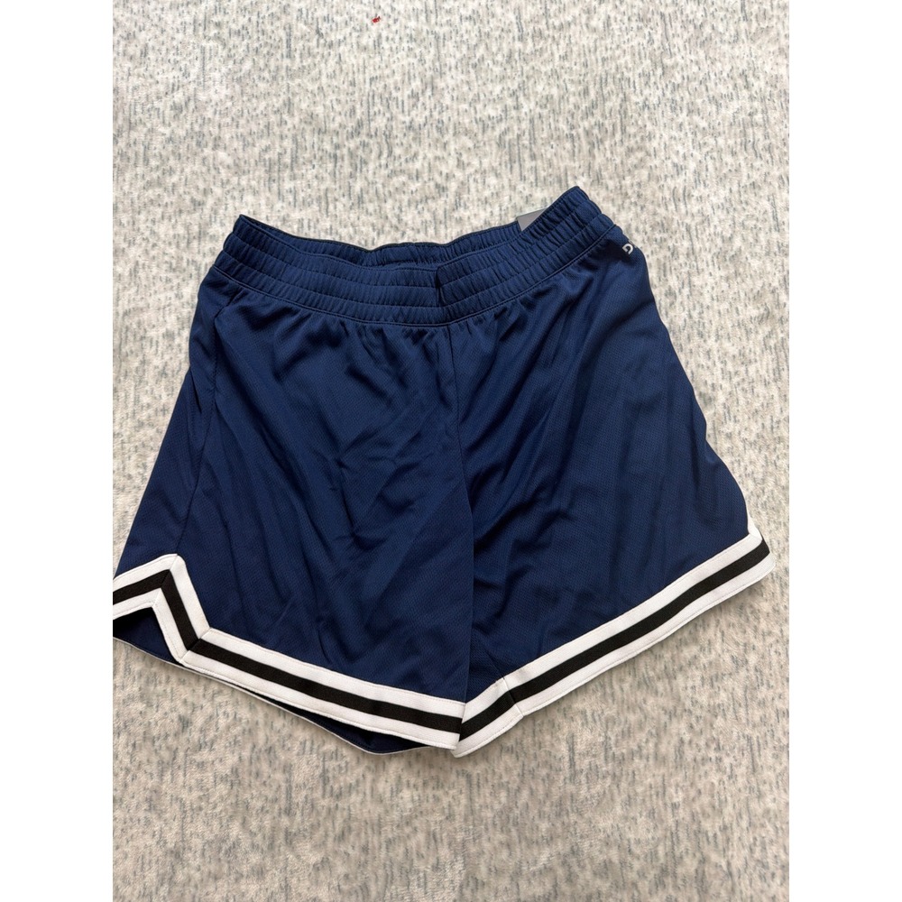 DSG Girls Mesh Performance Shorts University Navy Blue XL 16 Mid Rise DAG14125